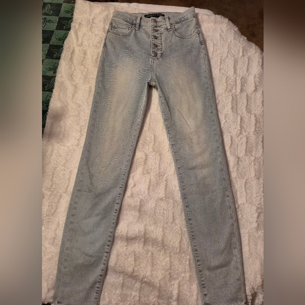 Veronica Beard‎ Light Blue Skinny Jeans
